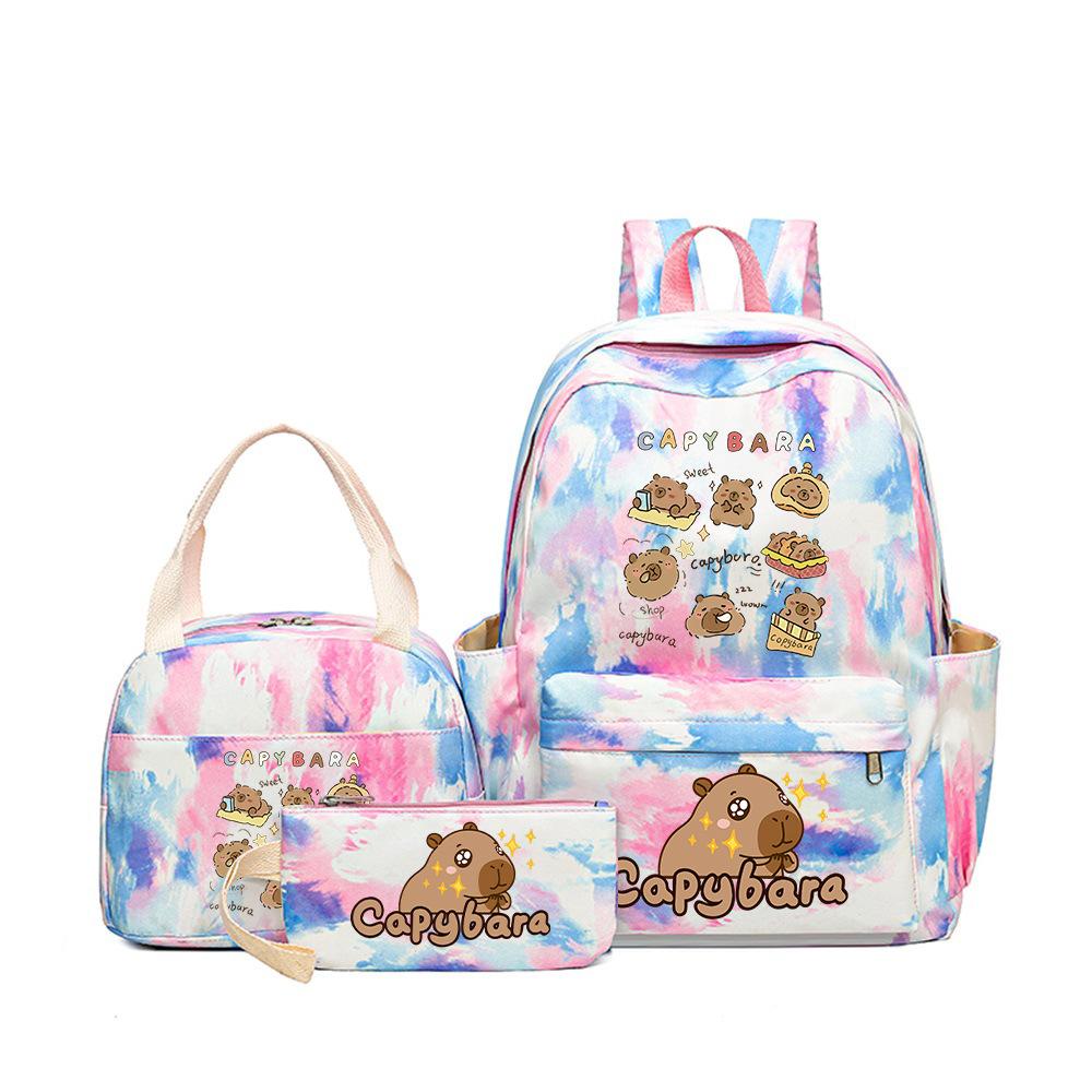 Kapibara girl cute cute schoolbag primary school students 3rd grade light backpack