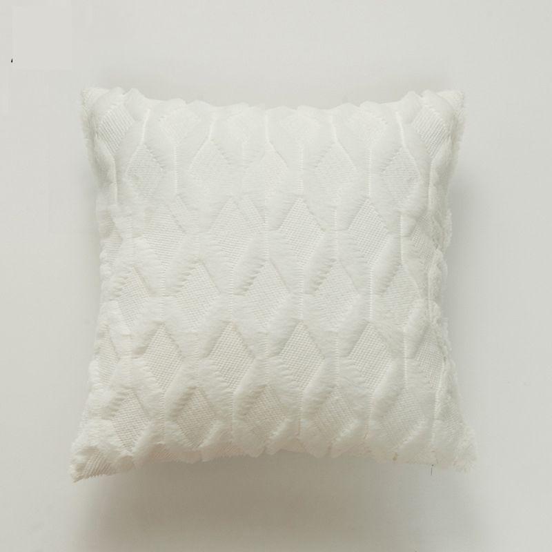 Super Soft Diamond Plush Pillowcase With Bright Colors For Stylish Living Room Decoration