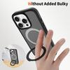 Magnetic Stand Holder Matte Phone Case for Magsafe Mag Safe Iphone Air 17 Pro 16 15 14 Plus 13 Pro Max 12 11 14Pro 13Pro 16Pro 15Pro Stand Phone Cover
