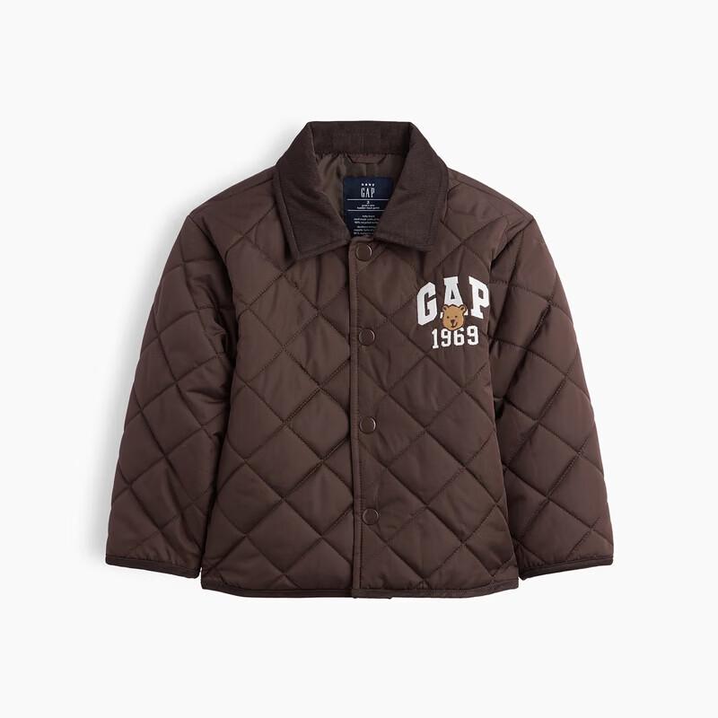 GAP Toddler Boys' Embroidered Collar Cotton Jacket