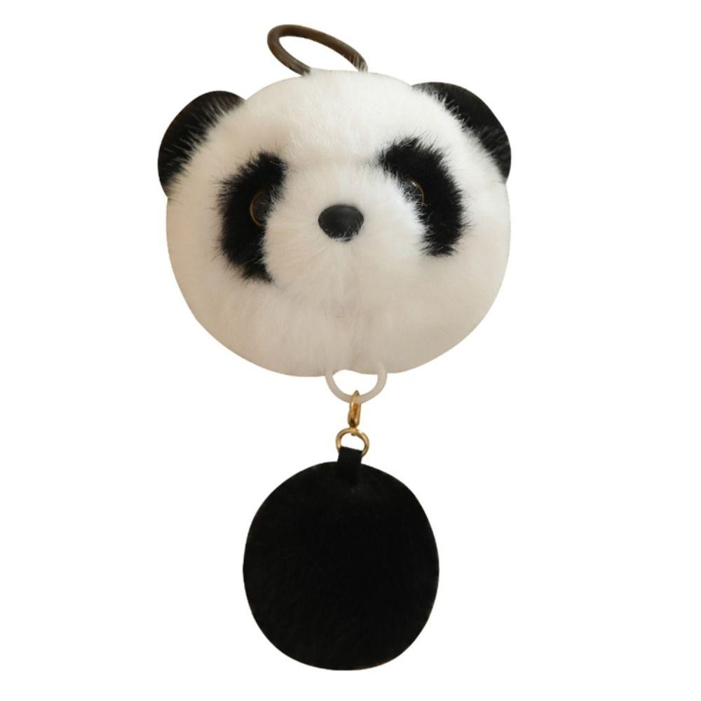 Animal Red Panda Plush Keyring Cartoon Red Panda Plushies Pendant Unisex