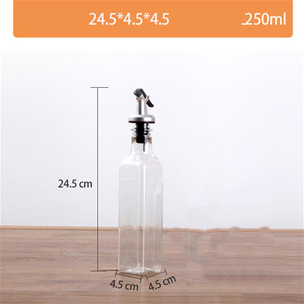 150ml/250ml/500ml Seasoning Bottle Oil Pot Leak-Proof Kitchen Oil Bottle Oil Can Sesame Oil Soy Sauce Vinegar Pot Plastic Bottle
