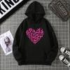 Autumn and winter trend printed sweater women's 2025 new hooded casual jacket women ins large size hoodie