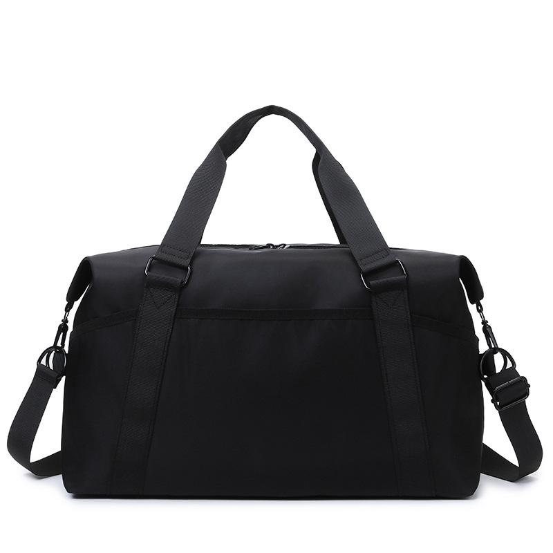Simple and Casual Large Capacity Multi-pocket Can Be Used To Pull Lever Handbags Wet and Separate Sports Contrasting Color Fitness Bag
