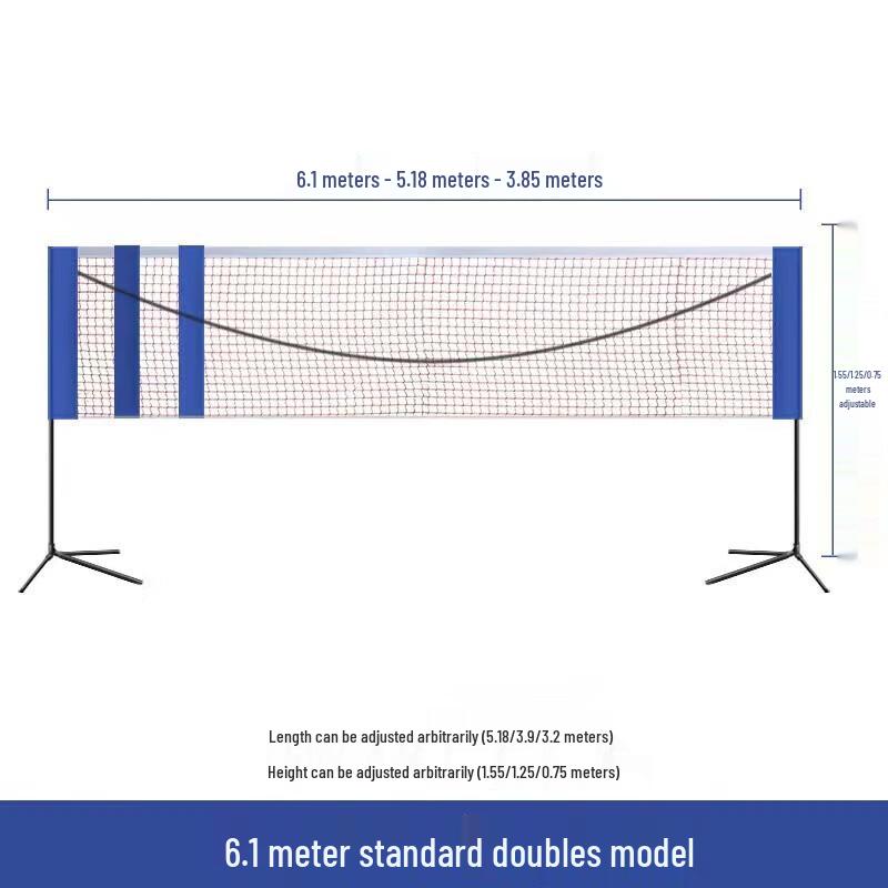 Yimai Portable Folding Badminton Net Stand