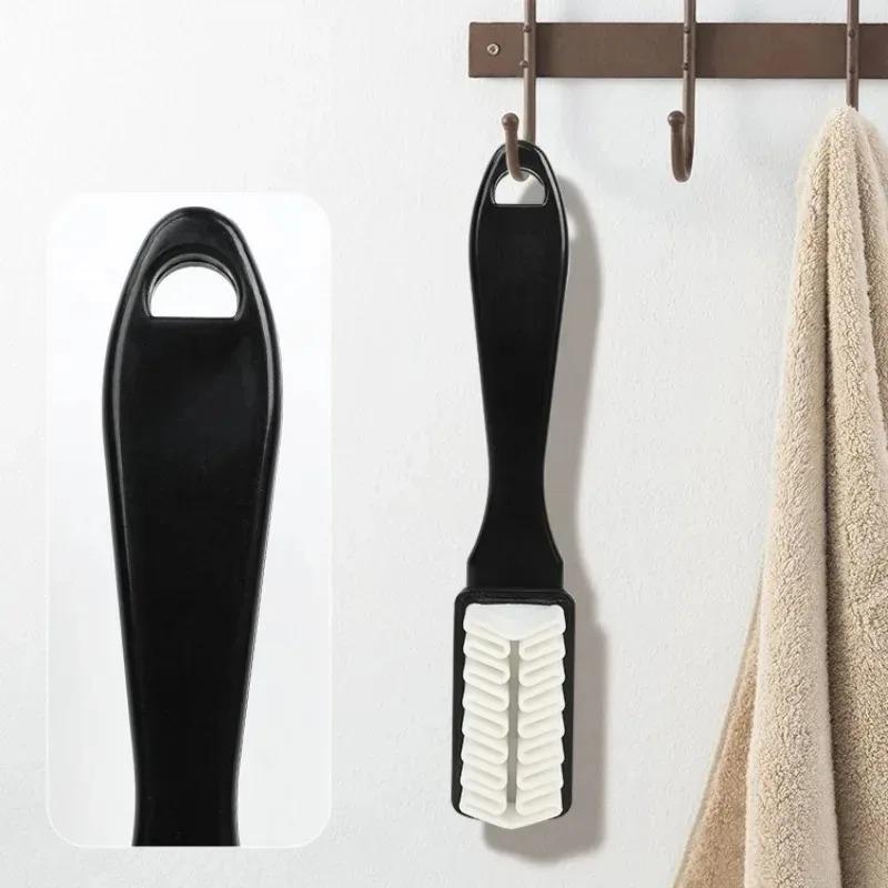 2-in-1 Suede & Shoe Brush with Eraser for Boots Nubuck & Imitation Leather Care Shoes/Boots/Bags Scrubber Cleaner Eraser