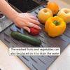Multi Functional Silicone Sloped Drying Mat Heatproof Non Slip Pad Kitchen Sink Drying Mat for Kitchen Countertop Dishes