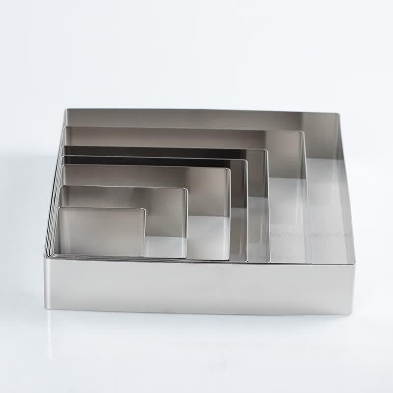 Stainless Steel Heightened Mousse Cake Mold