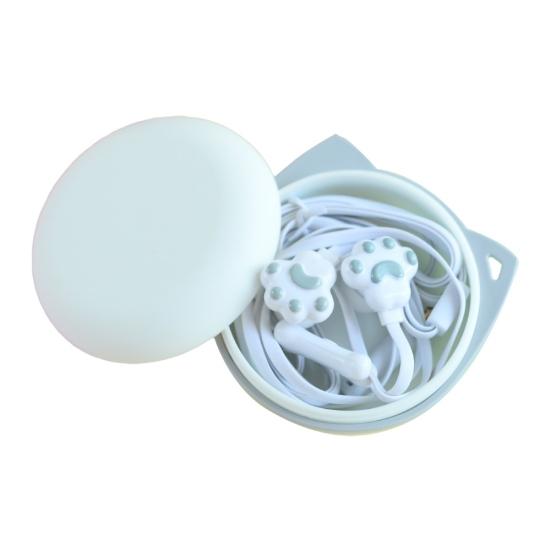Wired Earphone Cute Comfortable ABS Cat Claw 3.5mm Music Game Sport Earphone Daily Use
