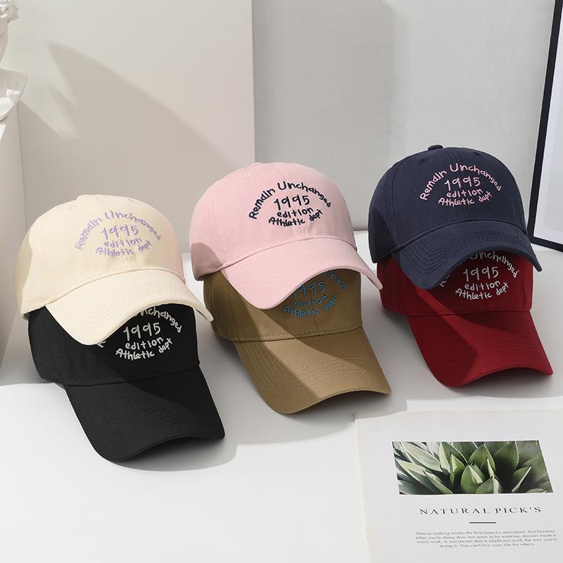 

Women s Korean-Style Embroidered Baseball Cap: Soft, Versatile, Sunshade Duckbill Hat for a Slimmer Look - Perfect for Spring/Summer. Adjustable (54-59cm) рожевий