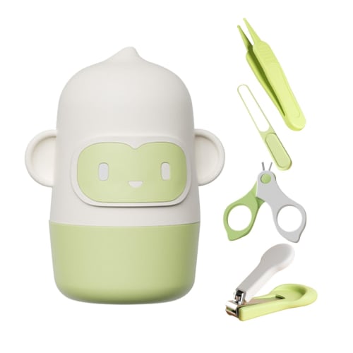 Baby Fingernail Kit, Baby Nail Clipper Set, Baby Nail Clipper Set, 4-in-1 Baby Nail Kit - Includes Manicure and Pedicure Set, Nail Clippers, Scissors,