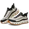 Skechers Glide-Step At Comfortable Versatile Low-Top Casual Shoes Women Sneaker Beige Black 180056-NTPK
