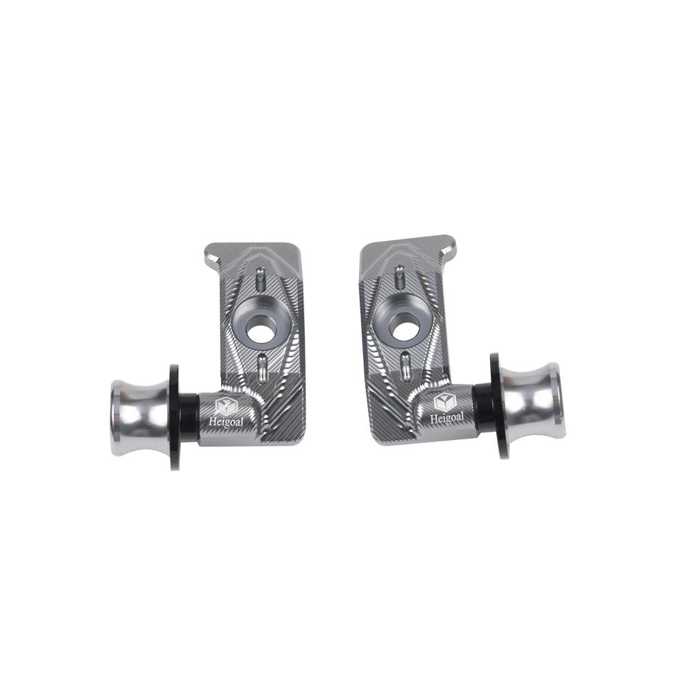 For Yamaha MT07 FZ07 FZ MT 07 2014 - 2024 Accessories Chain Adjuster Rear Wheel Fork Axle Swingarm Spools Slider Stand Pick Up