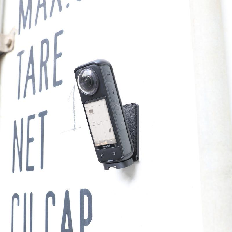 Suport magnetic pentru cameră sport pentru camera de acțiune Insta360 X3 X4 Suport suport de birou Bază montată pe perete pentru video video auto Vlog