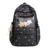 Schoolbag Japanese New Schoolbag Ins College Wind Star High Value Lightweight Large Capacity Backpack Female Student School Bag