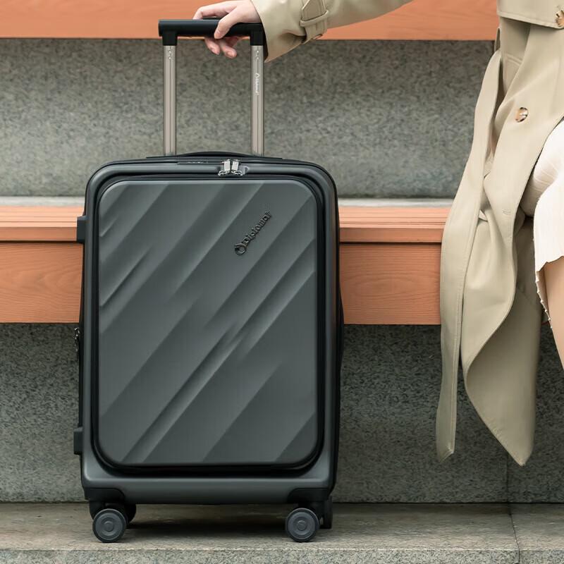 Diplomat DS-1332 20-inch Front-Opening Carry-On Suitcase 20-inch