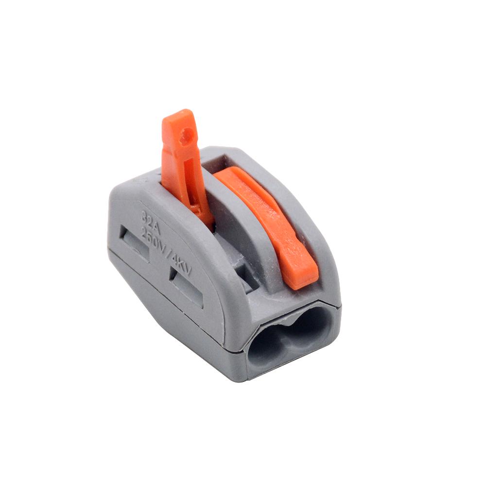 55 stk 7-stil multi-type ledningskontakt i boks Universal kompakt ledningskobling