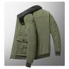 Autumn/Winter Men's Corduroy Lambskin Jacket, Loose, Thickened, Casual Lapel Men's Coat