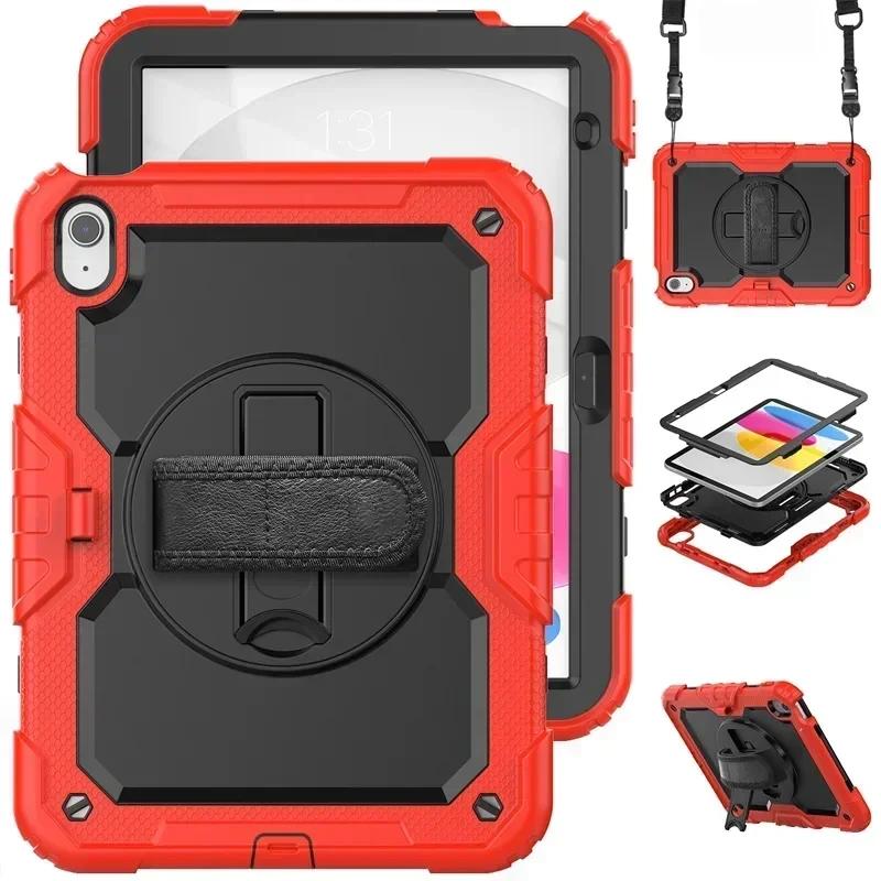 Case For iPad A16 10th 11th Generation 7/8/9th 10.2 Pro 11 12.9 Air 11 13 Air5 4 Mini 7 6 5 4 Shockproof Stand Kids Safe Cover