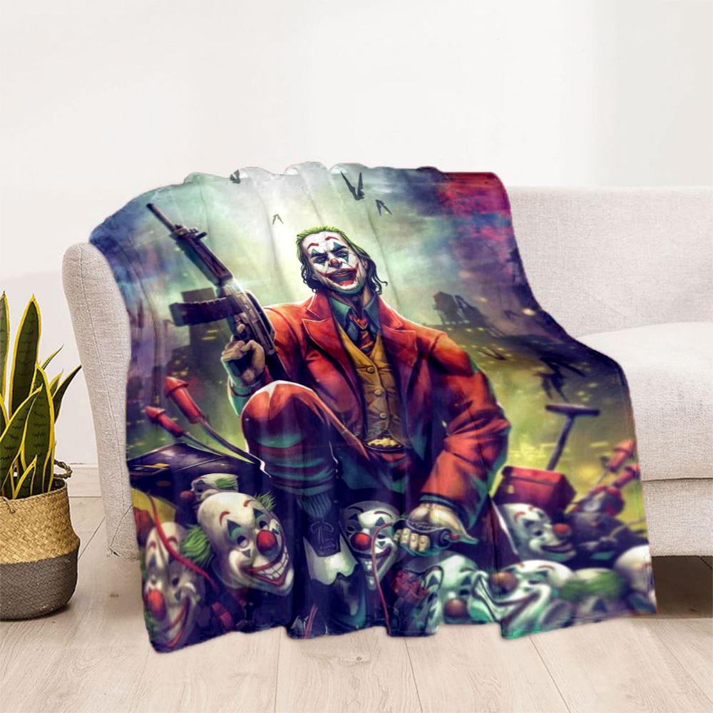 The Joker's Chaos Blanket Suitable for sofas,travel, living rooms also a good gift for friends and family Suitable for all seasons.