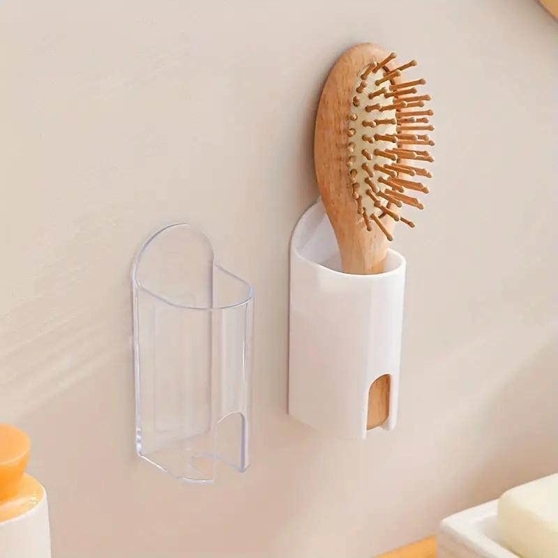 Toothbrush Stand Electric Wall-Mounted Holder Base Rack Organizer Traceless Space Saving Adults Toilet Bathroom Accessories Tool