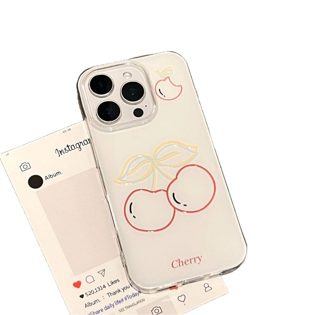 Line Cherry for IPhone16pomax for Apple 15pr Mobile Phone Gram 14 New Model 13 for Apple 16pro