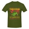 The Horrors Japanese Vintage Frog Crew Neck Tshirt Japanese Style Minimal Soft Tones Tees