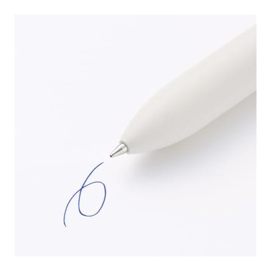 MUJI Smooth Writing 3-Color Ballpoint Pen & Mechanical Pencil - 0.7mm Black/Red/Blue, 0.5mm Lead - 83768263