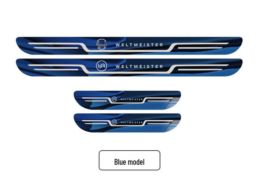 Weltmeister Car Sill Strips: Fit for E.5, EX5, W6, EX6 Models – Original Modification Welcome Pedals