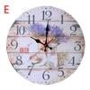 30cm Evropské Retro Kreativní Nástěnné Hodiny Obývací Pokoj Bar Hodiny Dřevěné Nástěnné Hodiny