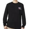 Vans Dimensions Long Sleeve T-Shirt 'Black' Men's VN0A54NWBLK
