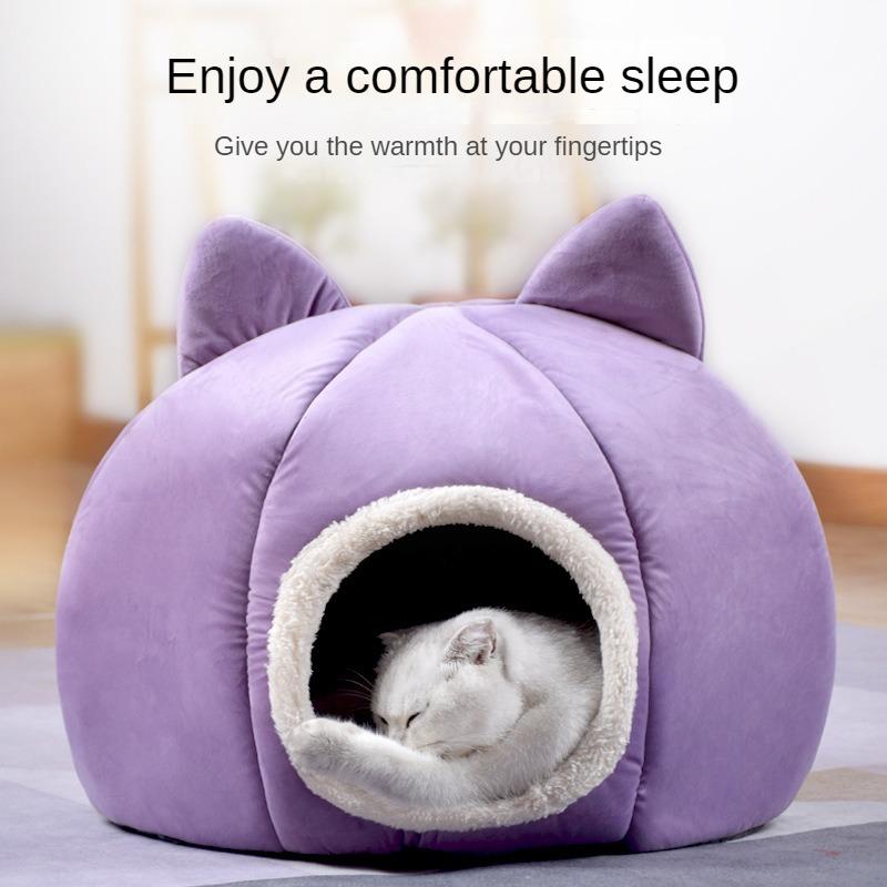Cat Litter Space Capsule Four-season Universal Cat House Closed Cat Room Pet Supplies Round Ball Dog Kennel