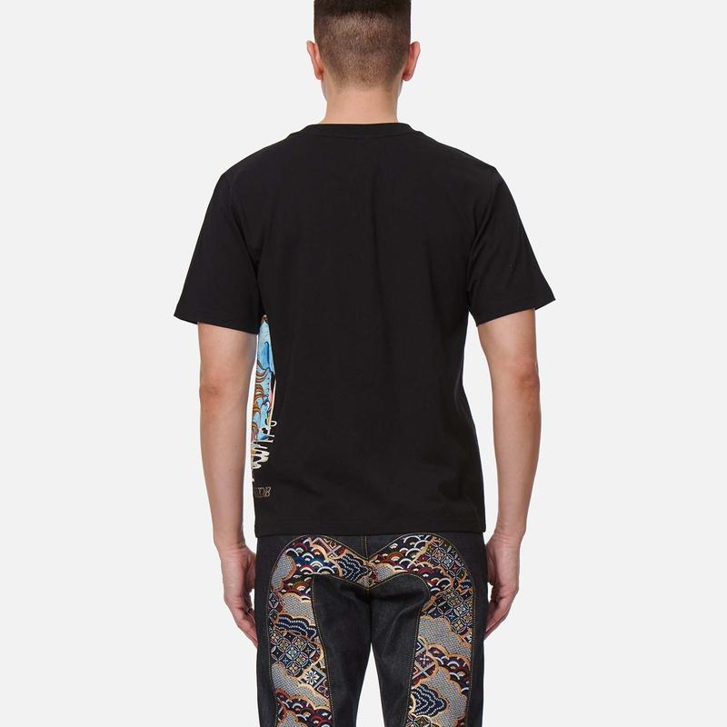 Evisu T-Shirts Unisex Crew Neck Moderate Straight Fit 2ESHTM2TS506XXCT