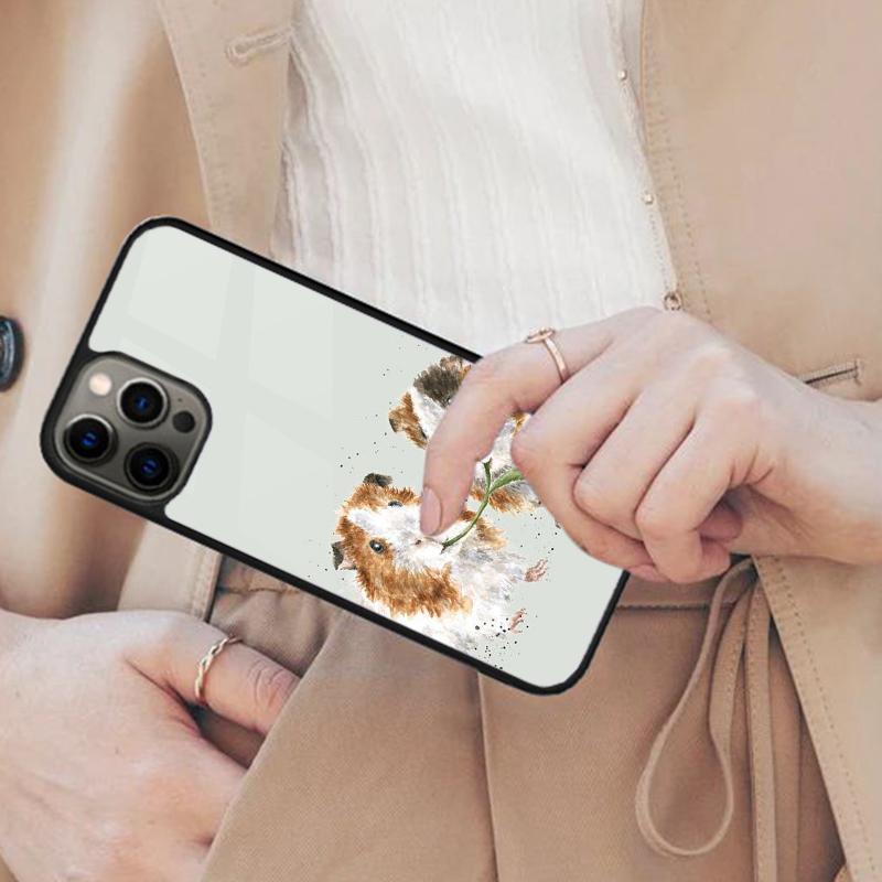 

Guinea pig breeds pattern Magnetic Phone Case For APPLE iPhone 17 Air 16 14 13 12 Pro Max 15 Plus Charge With MagSafe Cover iPhone 14