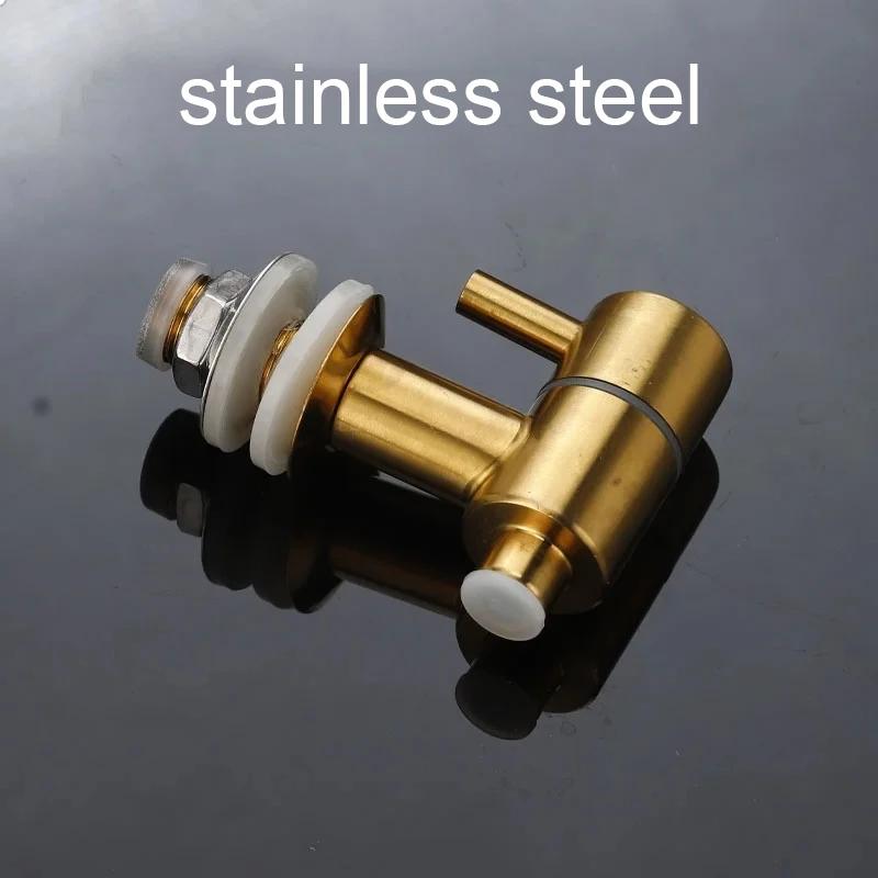 

304 Stainless Steel Spigot Water Tap Faucet For Beer Juice Beverage Drink Wine Barrel Dispenser Tap 16mm