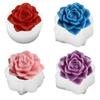 Flower Silicone Candle Molds Heat Resistant Professional Silicone Mould for Candle Soap Fondant Chocolate Dessert Baking