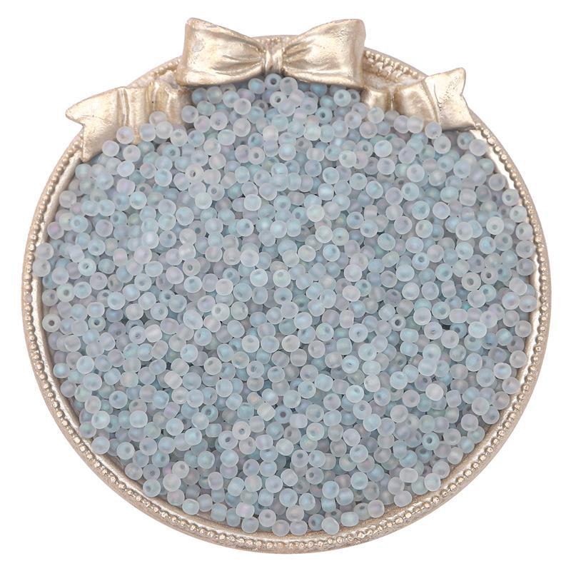 

Изготовленные вручную высококачественные стеклянные матовые рисовые бусины для создания украшений из бисера своими руками. 2mm, 10g/pack, about 660 pieces светло-серый