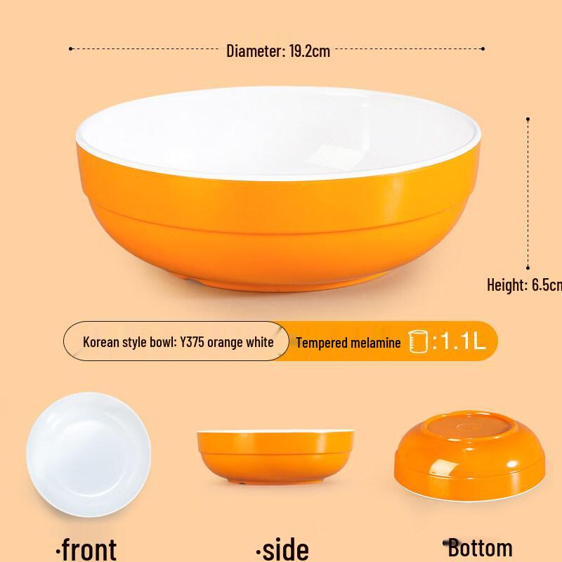 Commercial Melamine Imitation Porcelain Bowl