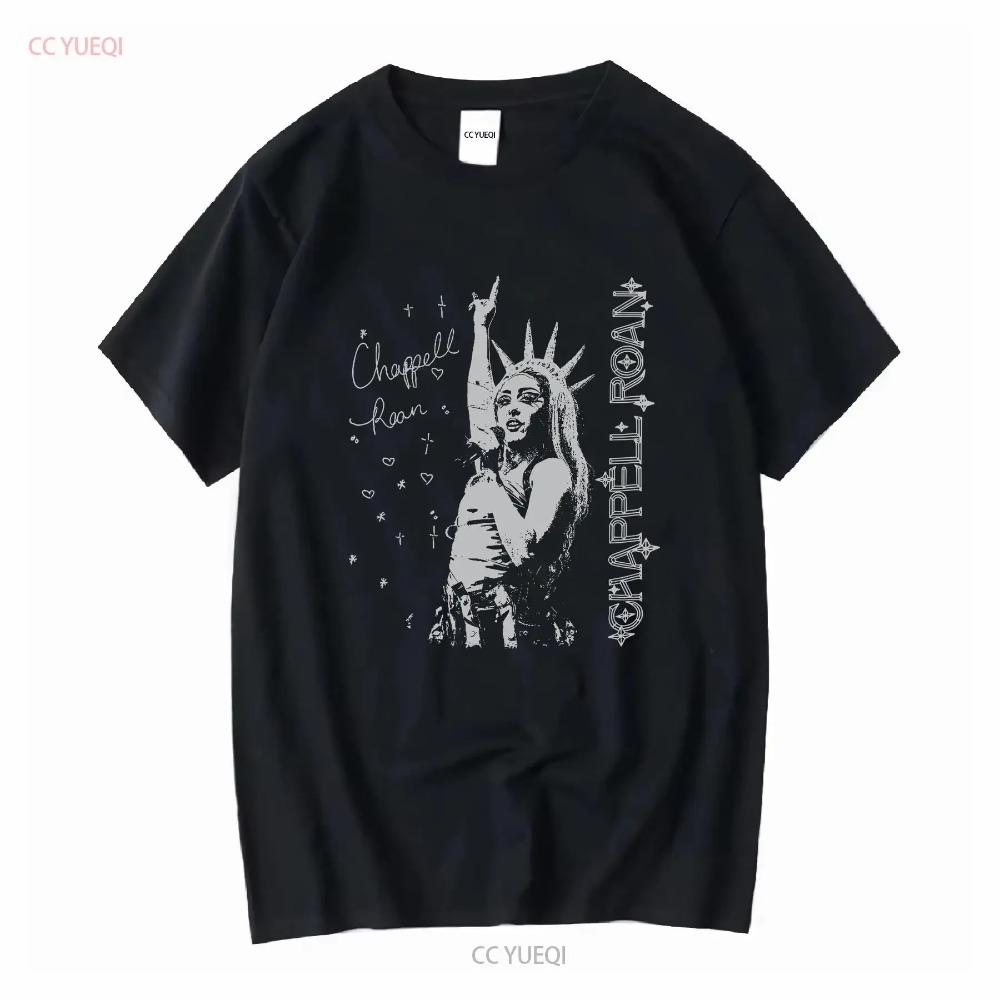 Chappell Roan Socha Svobody Pro Fanoušky T Tričko vintage Prané designové oblečení homme streetwear Měkké Prodyšné Ležérní