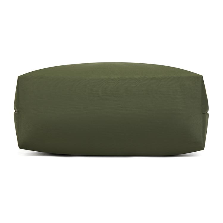Longchamp Le Pliage Green Logo Embroidered Flap Tote Bag Women Tote Forest-Green 10168919479