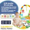 Music Rack Newborn Activity Gym Toy Early Education Infant Crawling Blanket Pedal  Gifts