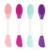Dual-Head Silicone Facial Brush & Scraper - Deep-Cleaning Mask & Pore Cleanser