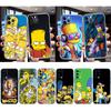 S-Simpsons-Art Transparent Phone Case for Motorola Moto G7 G8 G9 G84 G85 G73 G24 G15 Z2 Play Power Plus
