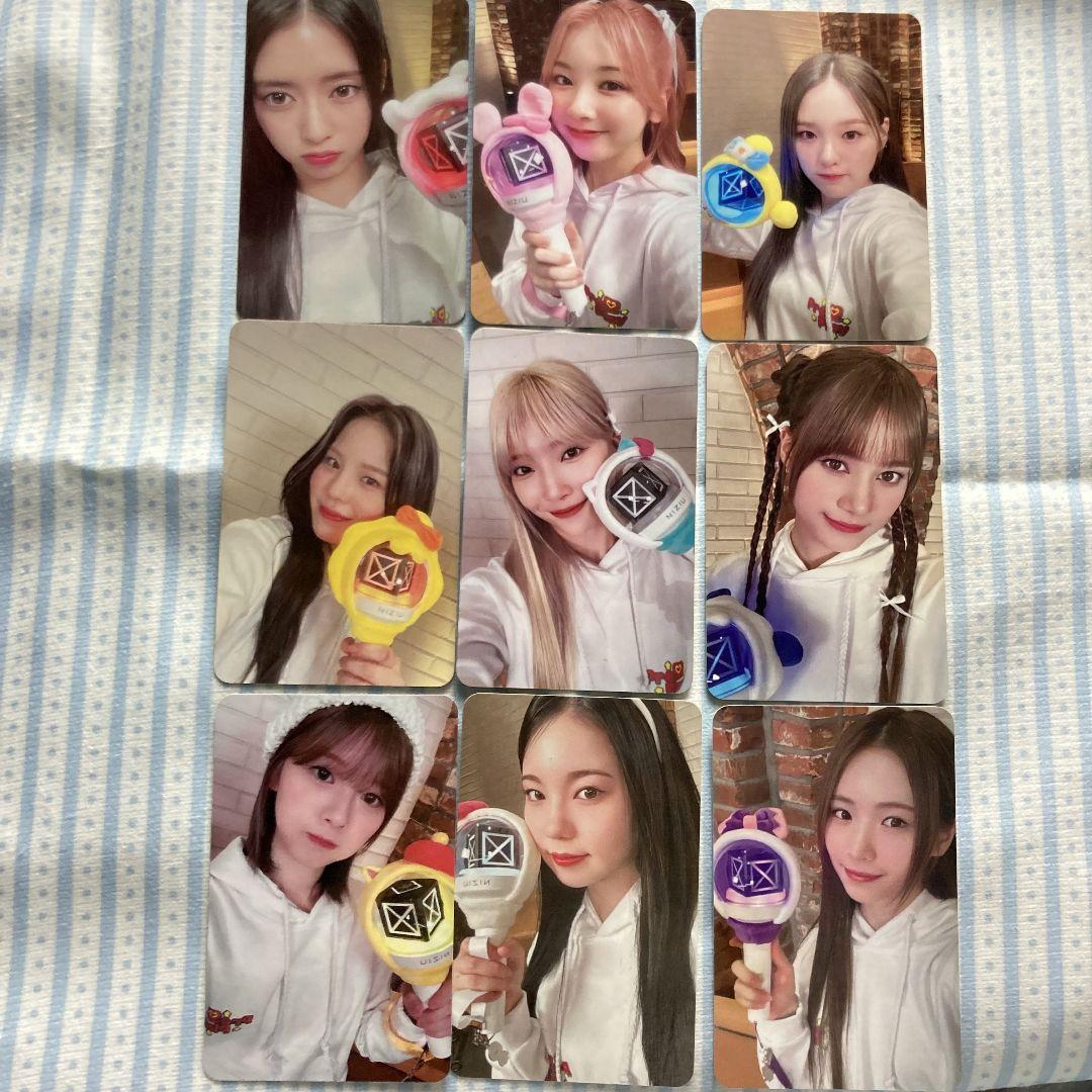 

[USED] Korea NiziU 2nd Week PressPlay Limited Sanok Trading Cards 9 pieces