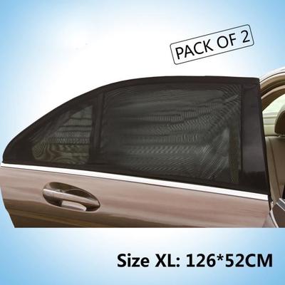 Rear Window Shades for Car - MLC - UV - Black