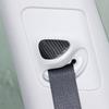 For Tesla Model 3 For Tesla Model Y 2017-2022 Real Carbon Fiber Car Roof Safety Belts Buttons Cover Trim Sticker Car