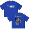 2026 Hot Sale Singer Tate So Close To What Album Poster Print T-Shirt Women Men O-neck Cotton Solf Loose Oversized Top Summer New Tee Short Sleeve