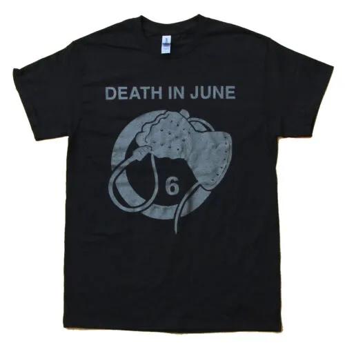 Унисекс хлопковая футболка с коротким рукавом и круглым вырезом Death In June Whip Hand 6 S