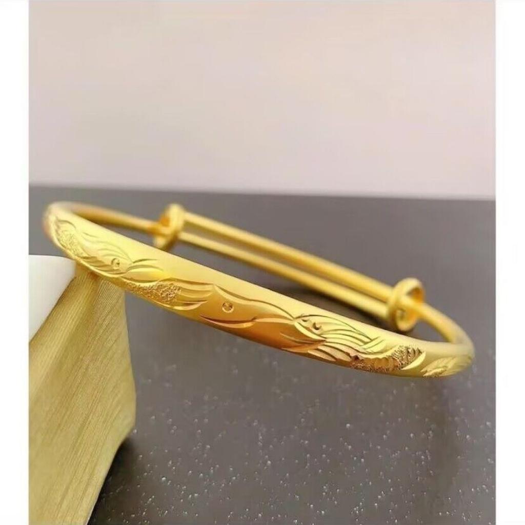 Glossy Push-pull Bracelet for Women, Light Luxury and High-end Jewelry, Dragon and Phoenix Bracelet