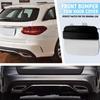 Rear Bumper Tow Hook Cover for Mercedes Benz C Class W205 Sedan C300 C400 C43AMG 2019 2020 2021 Towing Hook Eye Cap 2058853303 Right Passenger Side